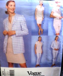 1974 SO EZ LONG JACKET,SS DRESS,TOP,SHORTS,PANTS PATTERN 18-22